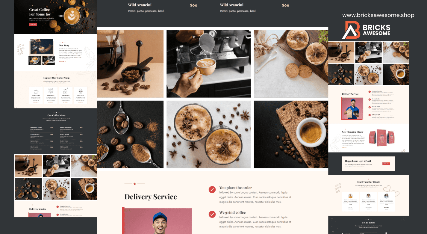 Bricks Coffee Layout