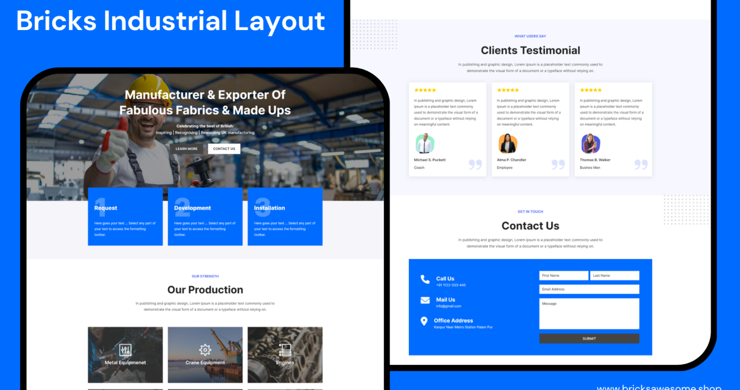 Bricks Industrial Layout