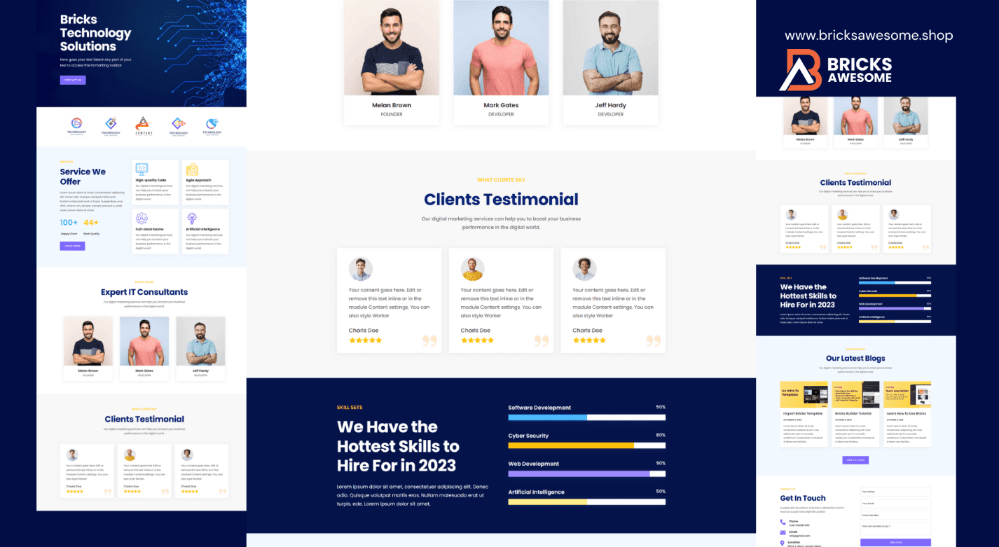 Bricks Technology Layout