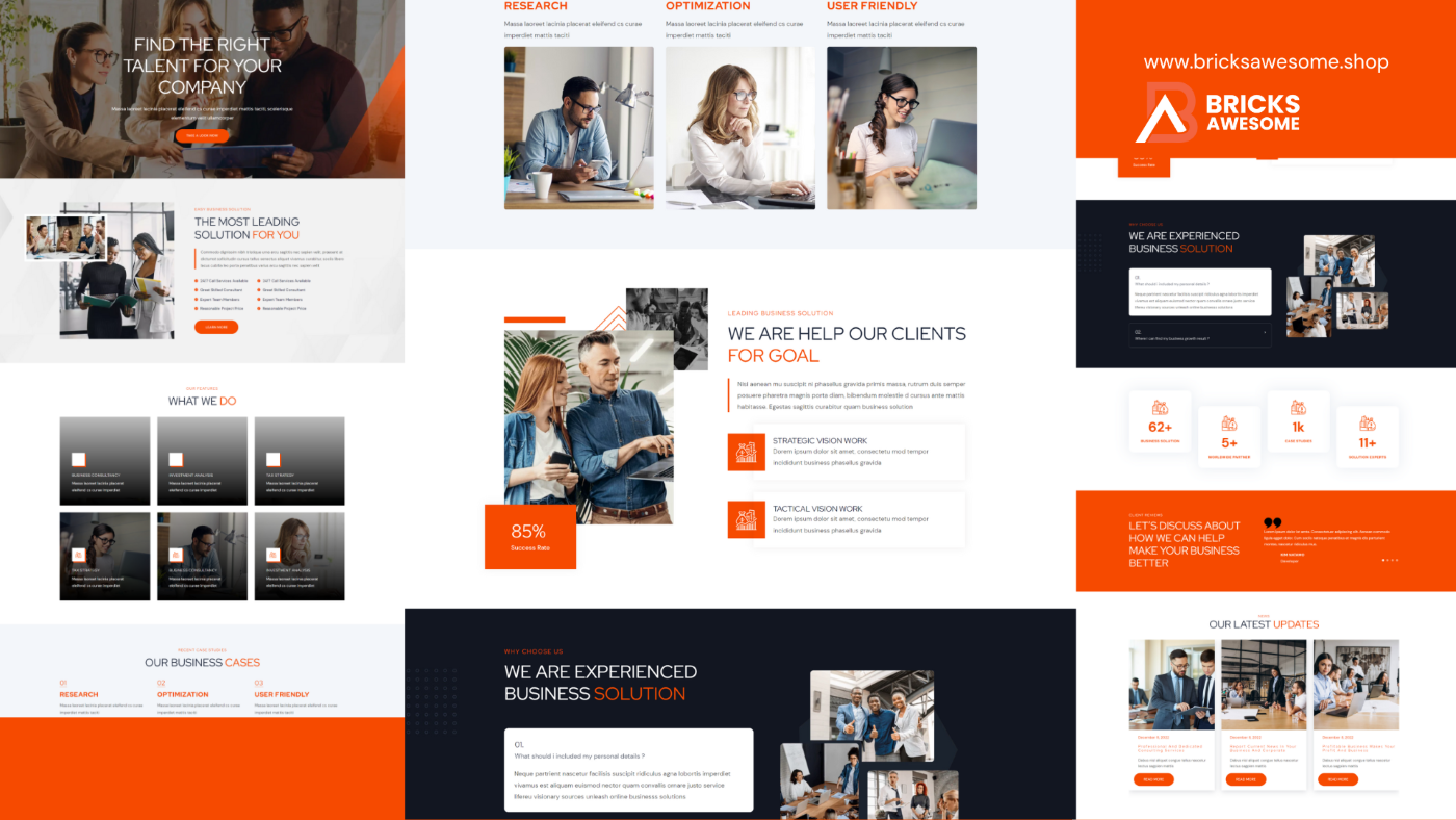 Bricks HR solution Layout