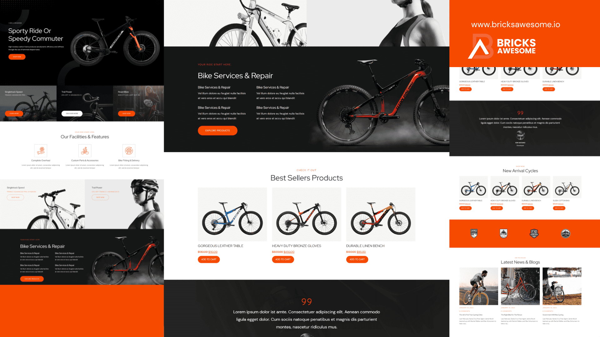 Bicycle discount shop website