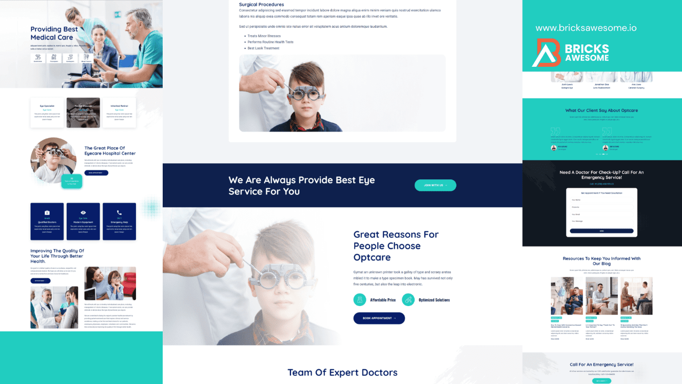 Bricks Clinic Layout