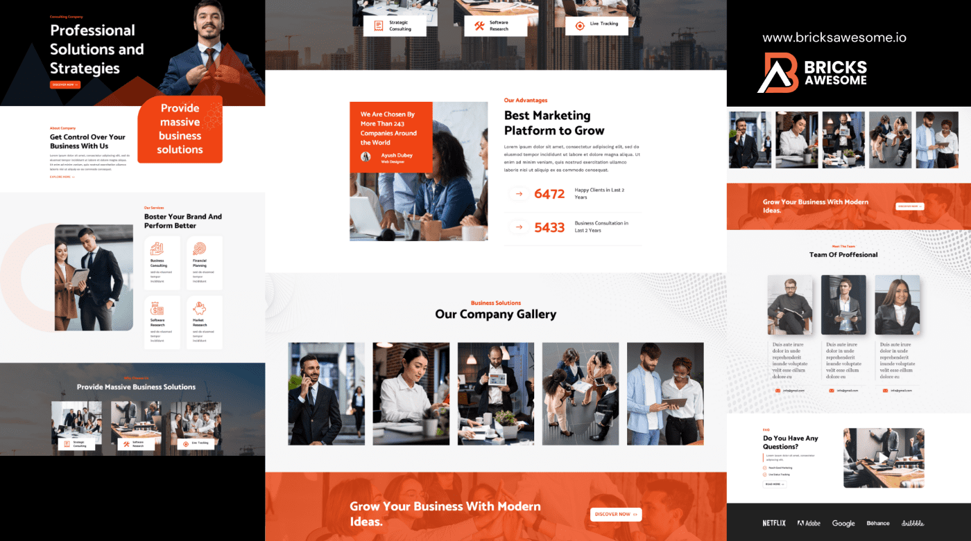 Bricks Company Layout