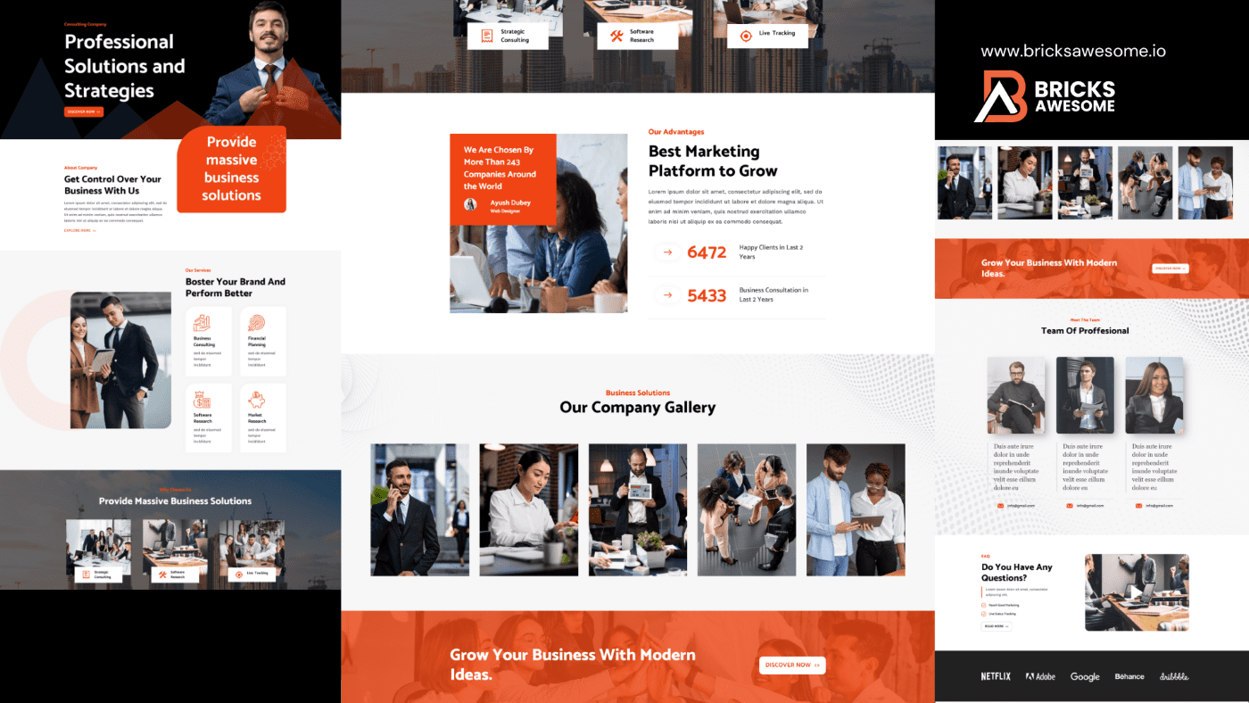 Bricks Company Layout