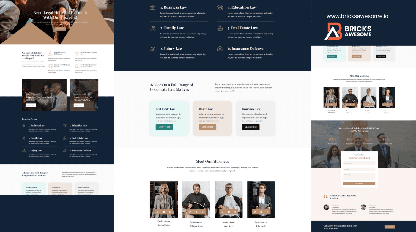 Bricks Lawyer Layout 2