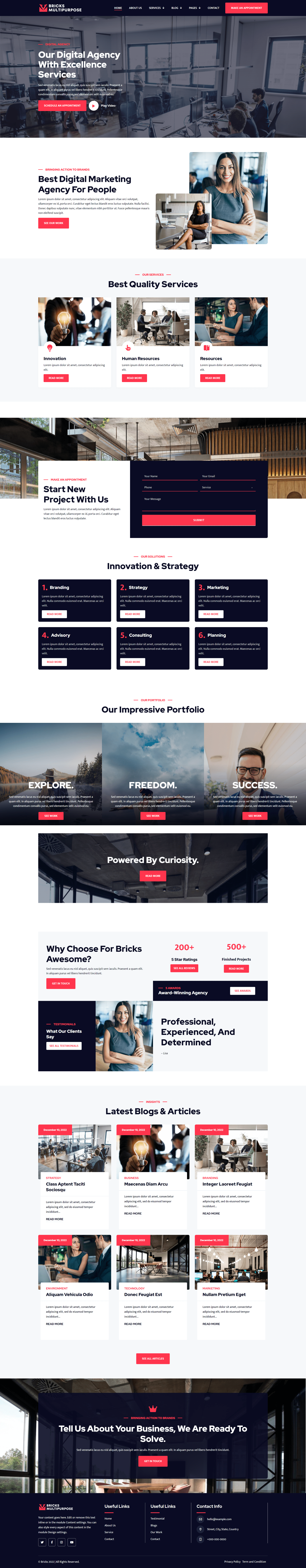 Bricks Multipurpose Child Theme fullwidth