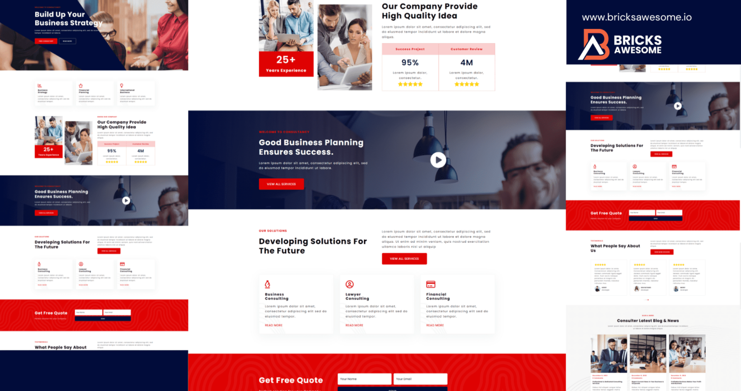 Bricks Consultancy Layout