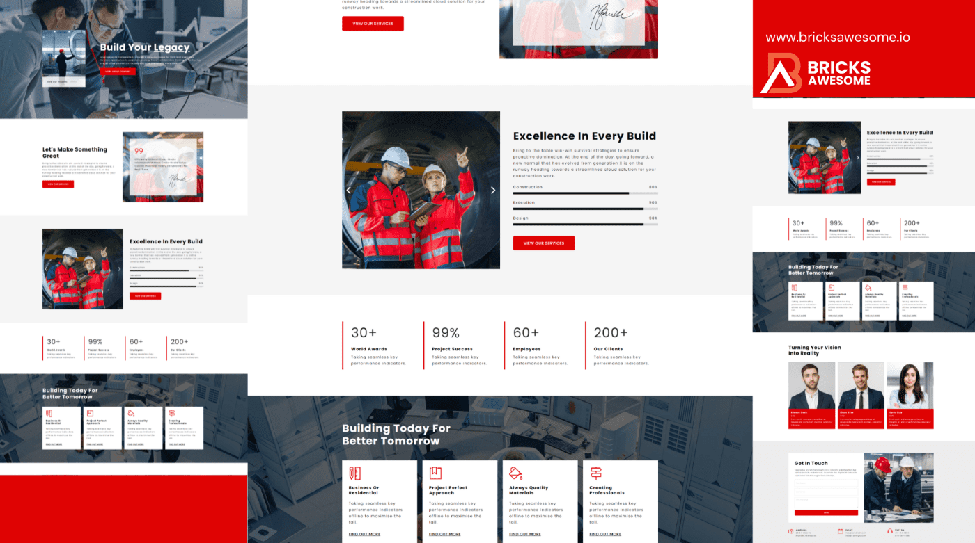 Bricks Corporate Strategy Layout