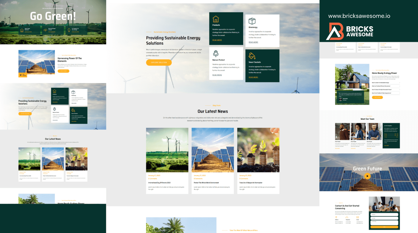 Bricks Greenergy Layout